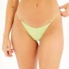 Shimmer Adjustable Cheeky Bikini Bottom -Everrastyle Shop aiden adjustable high cut bikini briefs lime splice front ga54030shm