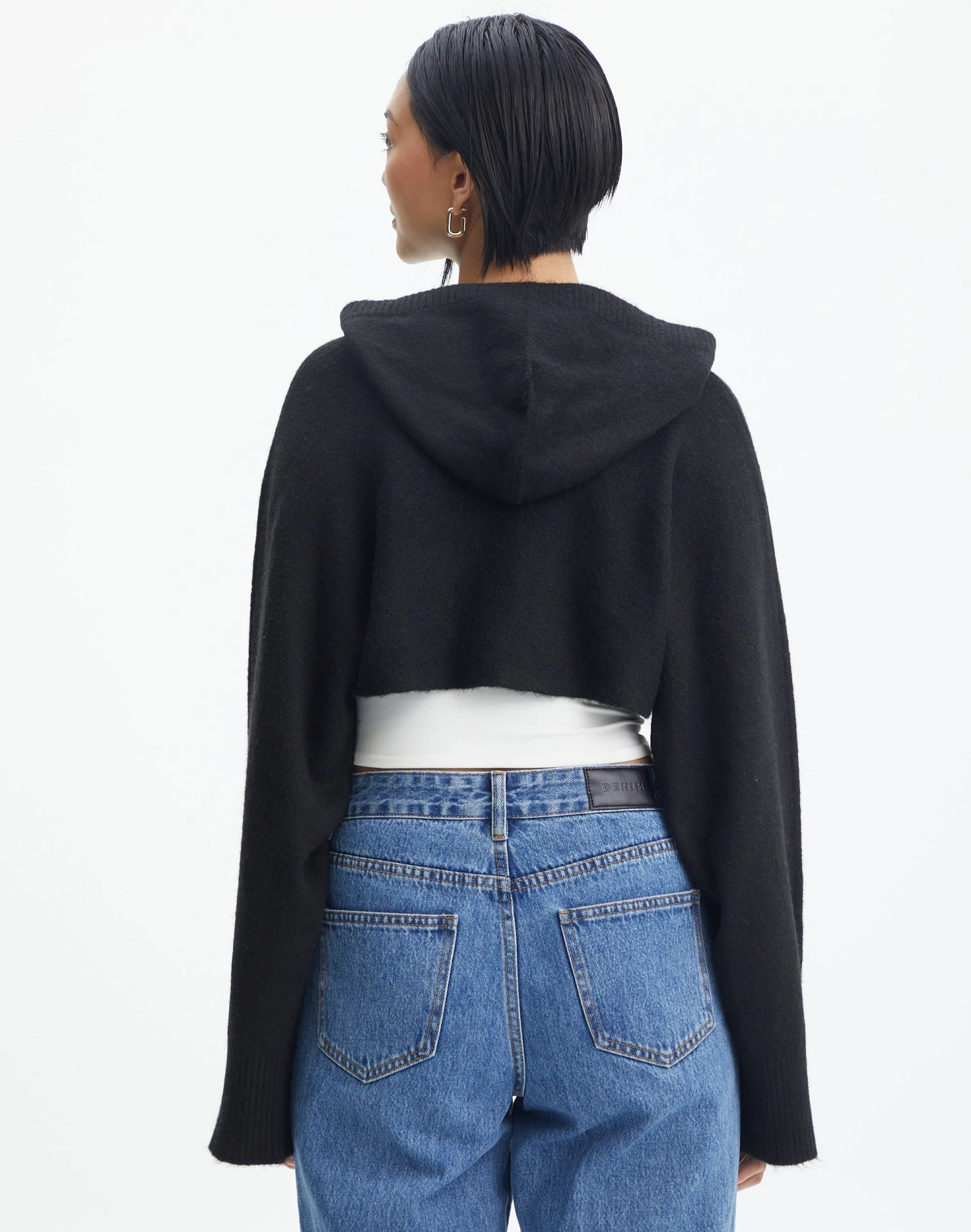 Hooded Cropped Knit 5 Hooded Cropped Knit - Image 3