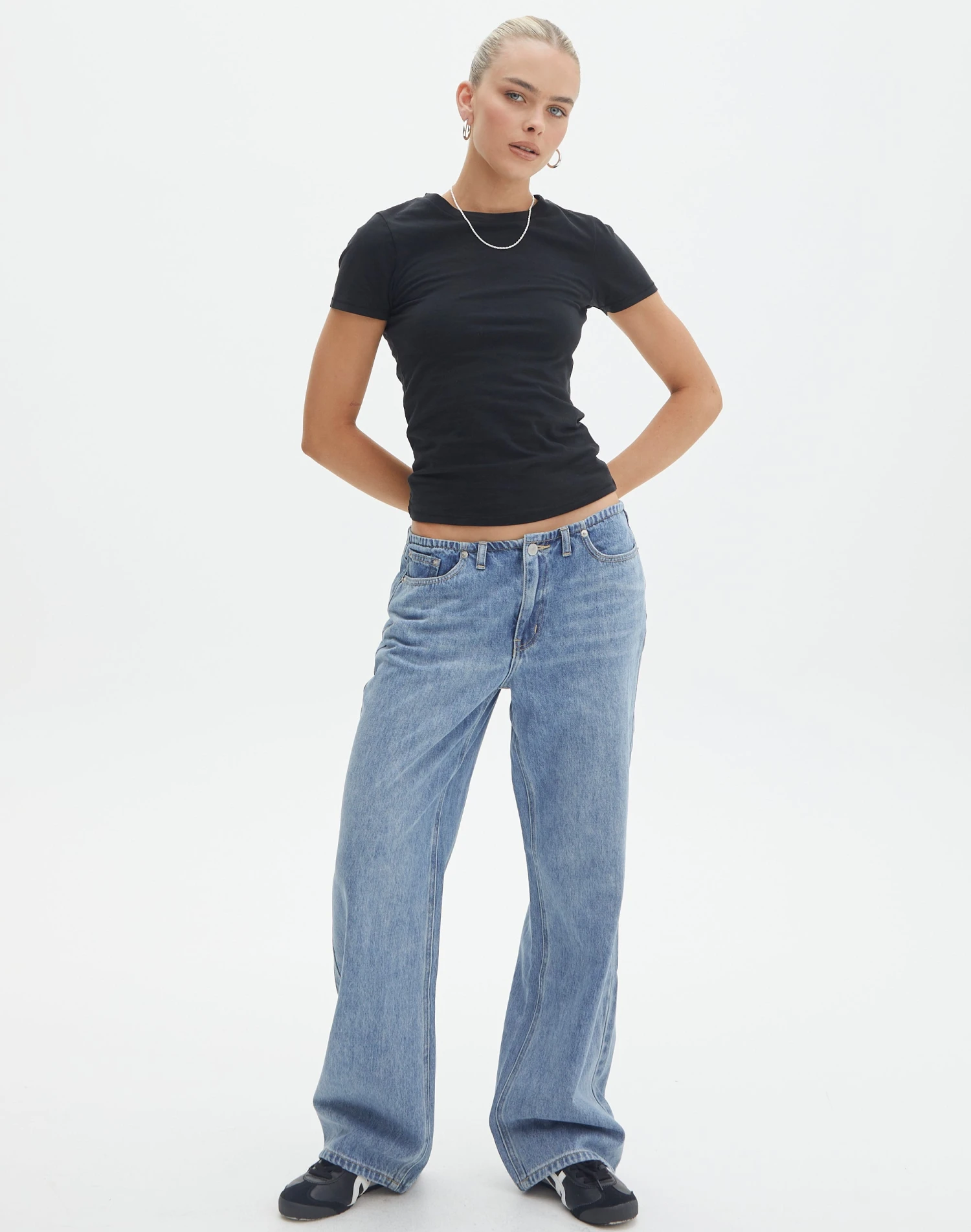 Wide Leg Denim Culottes 22 Wide Leg Denim Culottes - Image 20