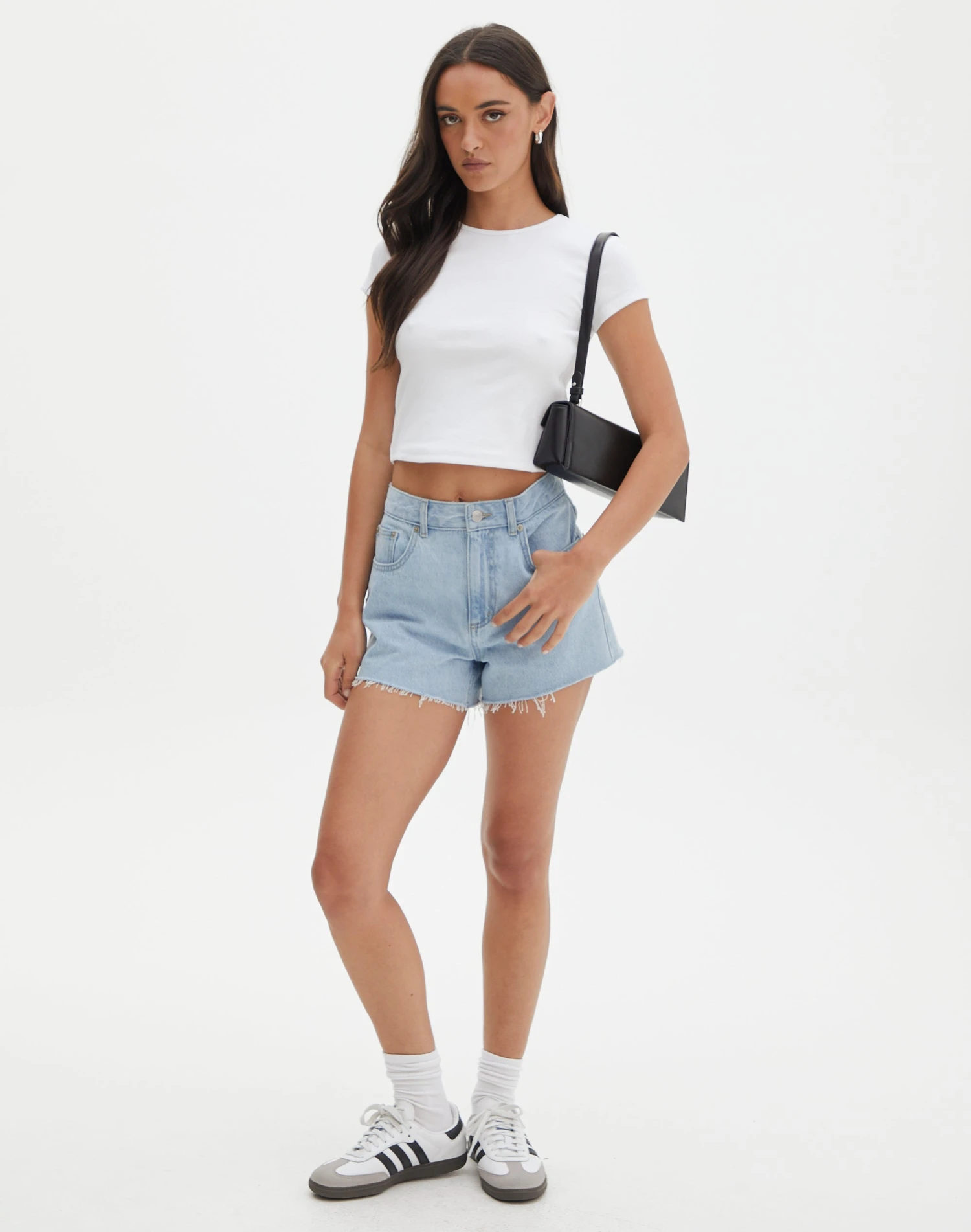 Ribbed Crew Neck Tee 14 Ribbed Crew Neck Tee - Image 12