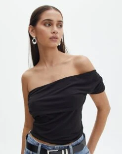 One Shoulder Asymmetric Top