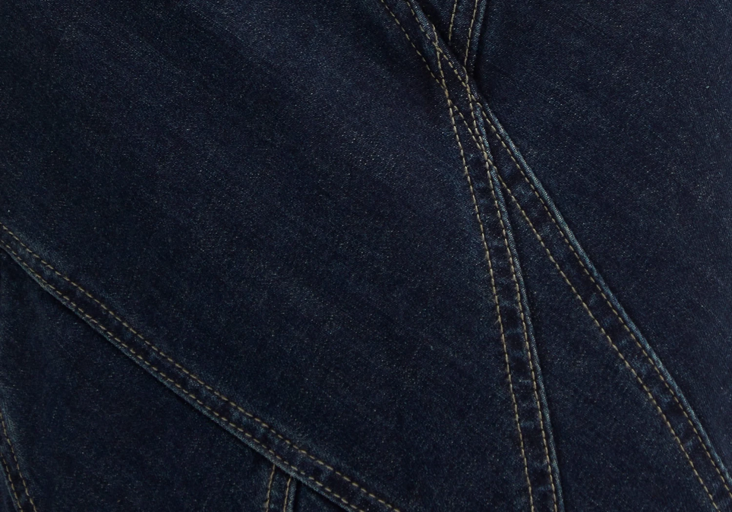 Panelled Denim Maxi Skirt 12 Panelled Denim Maxi Skirt - Image 10