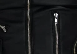 Faux Leather Biker Zip Corset -Everrastyle Shop bonnie biker corset black imagefront bv101361pu