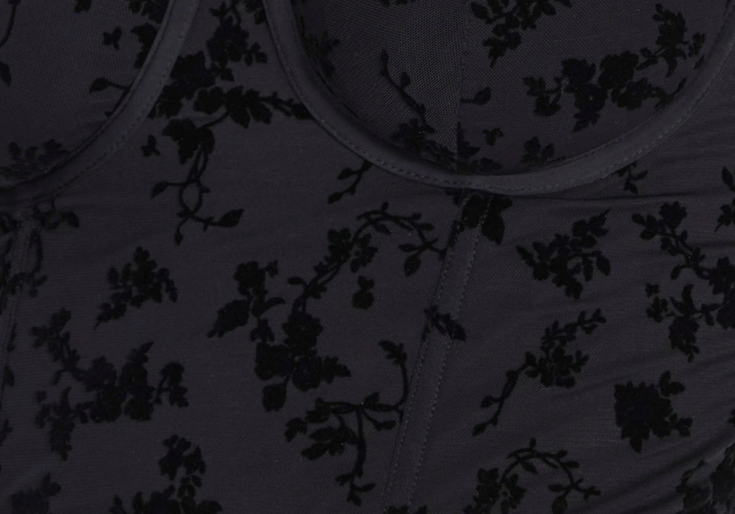 Burnout Hook & Eye Corset Top 7 Burnout Hook & Eye Corset Top - Image 5