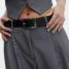 Square Buckle Belt 2 Square Buckle Belt -Everrastyle Shop camelia classic buckle belt blacksilver front be134198pu 1