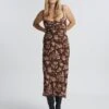 Print Cowl Neck Maxi Dress -Everrastyle Shop camille cowl neck midi dress soy blooms front dl77736prt 1