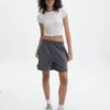 Cotton Longline Sweat Short -Everrastyle Shop charlotte short shadow dancer front sw117409ocot