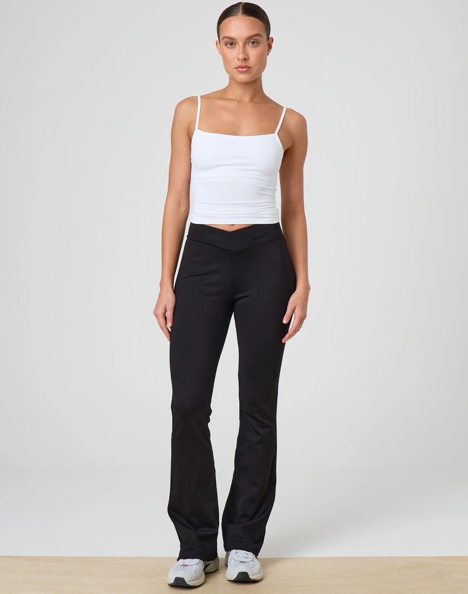 Twist Front Cut Out Long Sleeve Knit Top 21 Twist Front Cut Out Long Sleeve Knit Top - Image 19