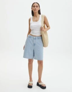 Knit Mesh Long Sleeve Top -Everrastyle Shop chuck jort iced vovo front sw119083rdnm