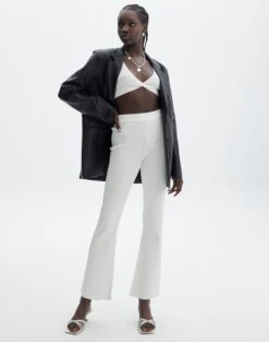 Knit Twist Front Crop Top -Everrastyle Shop co anwar twist knit milk full kv109493ne