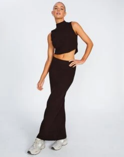 High Neck Curve Hem Knit Tank Top 28 High Neck Curve Hem Knit Tank Top -Everrastyle Shop co astor knit its soy cute full kv109477knt