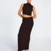 Ribbed Knit Maxi Skirt -Everrastyle Shop co astor textured knit midi skirt its soy cute front sl109352knt 2