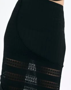 Textured Asymmetrical Panel Maxi Skirt -Everrastyle Shop co cally asymmetrical panel skirt black imageback sl74526tex