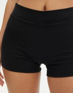 Cotton Mini Shorts 25 Cotton Mini Shorts -Everrastyle Shop co cancun short black imageback sw93943cot