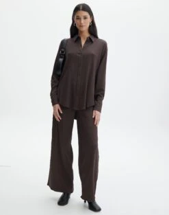 Textured Button Front Shirt -Everrastyle Shop co gloria textured shirt its soy cute full bl127680tex