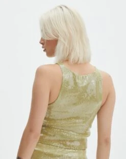 Sequin Tank Top -Everrastyle Shop co ken sequin top wassa bae back tv140207sqn