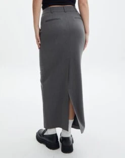Tailored Maxi Skirt 25 Tailored Maxi Skirt -Everrastyle Shop co mailey suiting maxi skirt charcoal back sl101473mar