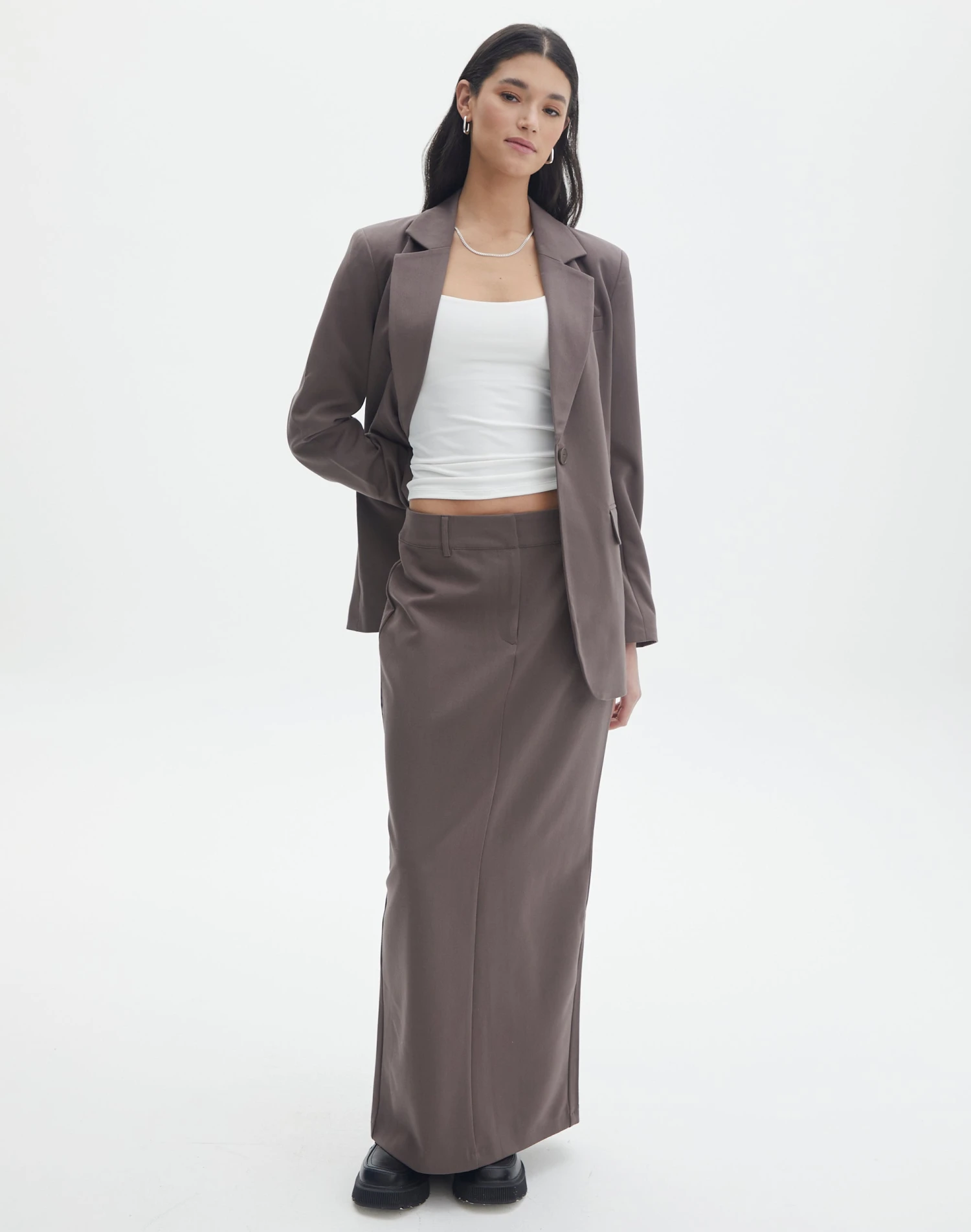 Tailored Maxi Skirt 9 Tailored Maxi Skirt - Image 7