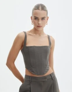 Mesh Frill Split Tie Front Blouse -Everrastyle Shop co marly corset blouse cypress front bv91174pln 1