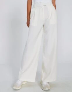 High Waist Relaxed Tailored Pant -Everrastyle Shop co marly wide leg pant bad to the bone full pw71767pln