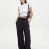 High Waist Relaxed Tailored Pant