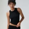 Luxe Lounge Modal Tank 1 Luxe Lounge Modal Tank -Everrastyle Shop co mia modal tank black front tv92924mod