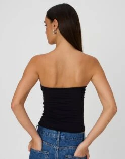 Supersoft Long Line Boobtube -Everrastyle Shop co minka boob tube black back tv121046pch