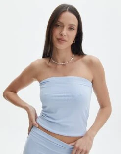 Tie Waist Linen Pant -Everrastyle Shop co minka boob tube ice cap front tv121046pch 2