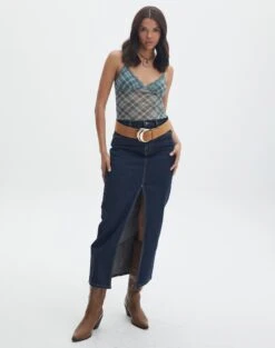 Everrastyle Shop 11 Everrastyle Shop -Everrastyle Shop co sabrina mesh cami sideline check full tv54660rprt