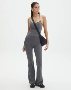 Form Fit Flare Yoga Pant -Everrastyle Shop co simone butter soft flare shadow dancer front pw119603but