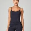 Form Fit Tank Top 2 Form Fit Tank Top -Everrastyle Shop co simone cross back active tank black front tv129235but