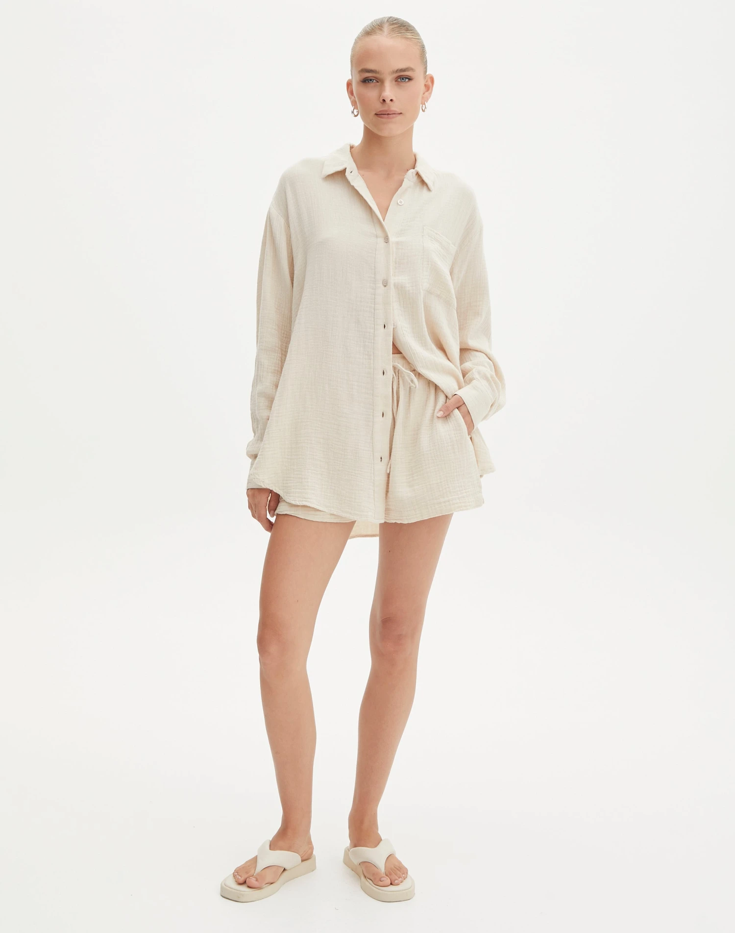 Muslin Cotton Shorts 13 Muslin Cotton Shorts - Image 11