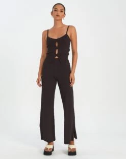 Cut Out Ribbed Knit Top -Everrastyle Shop co sonita cut out top its soy cute full kv89658vn