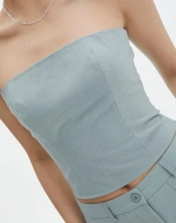 Strapless Stitch Detail Top -Everrastyle Shop co waverly boob tube top its a big dill imageback bv78094gry