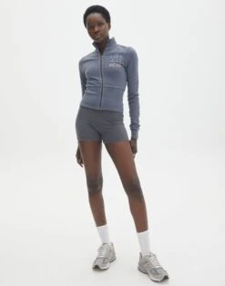 Zip Through Sweat Jumper -Everrastyle Shop co zephy zip through sweat 98 new york washed navy full tc122627cot