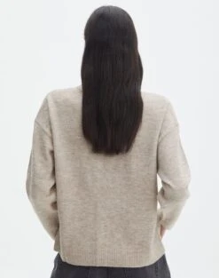 Oversized Knit Jumper -Everrastyle Shop cosmo classic crew jumper on the rocks back kl78937rpol