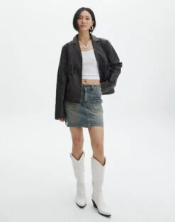 Ringspun Denim Skirt