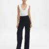 Tailored Wide Leg Ponte Pant -Everrastyle Shop dion tailored ponte pants black front pw52145pon