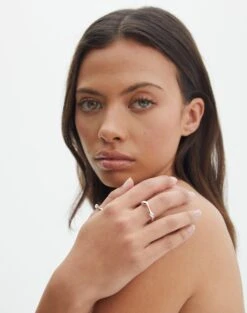 Ruffle Mini Skirt 27 Ruffle Mini Skirt -Everrastyle Shop dora double ring silver front je144663rng 6