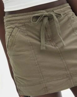 Cotton Mini Cargo Skirt 31 Cotton Mini Cargo Skirt -Everrastyle Shop emma cargo mini skirt lt khaki imageback ss123451cot