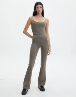 Supersoft Twist Cut Out Long Sleeve Mini Dress -Everrastyle Shop filly flare jumpsuit susan soil front sw119661ss
