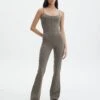 Active Supersoft Backless Longline Unitard 1 Active Supersoft Backless Longline Unitard -Everrastyle Shop filly flare jumpsuit susan soil front sw119661ss 3