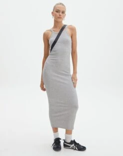 Luxe Lounge Modal Backless Long Sleeve Maxi Dress -Everrastyle Shop harriet high neck grey marle front dl120072cot