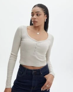 Cotton Longline Sweat Short -Everrastyle Shop harrison henley longsleeve head in the sand front tl114637ocot