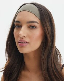 Oversized Baggy Tee -Everrastyle Shop headband twin pack whitelt khaki front ha47711ss 6