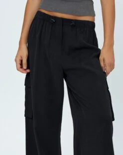 Tailored Cargo Pant -Everrastyle Shop hilda tailored cargo black imageback pw55574pln