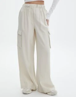 Tailored Cargo Pant -Everrastyle Shop hilda tailored cargo fresh linen full pw55574pln