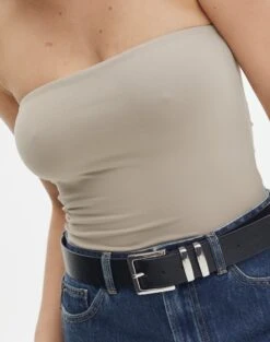 Supersoft Strapless Bodysuit -Everrastyle Shop honey strapless bodysuit dusty mink imageback tb145525pch