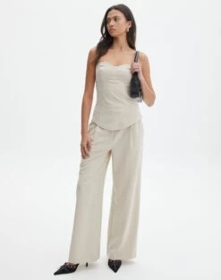 Tailored Strapless Corset Top 30 Tailored Strapless Corset Top -Everrastyle Shop iver tailored corset oh natural detail bv127594pln