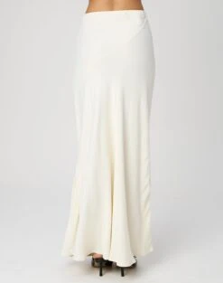 Satin Maxi Skirt -Everrastyle Shop ivy panelled satin maxi skirt bad to the bone back sl116240vis